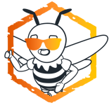 HIVE Buzzy Logo_Color_Gradient Glasses