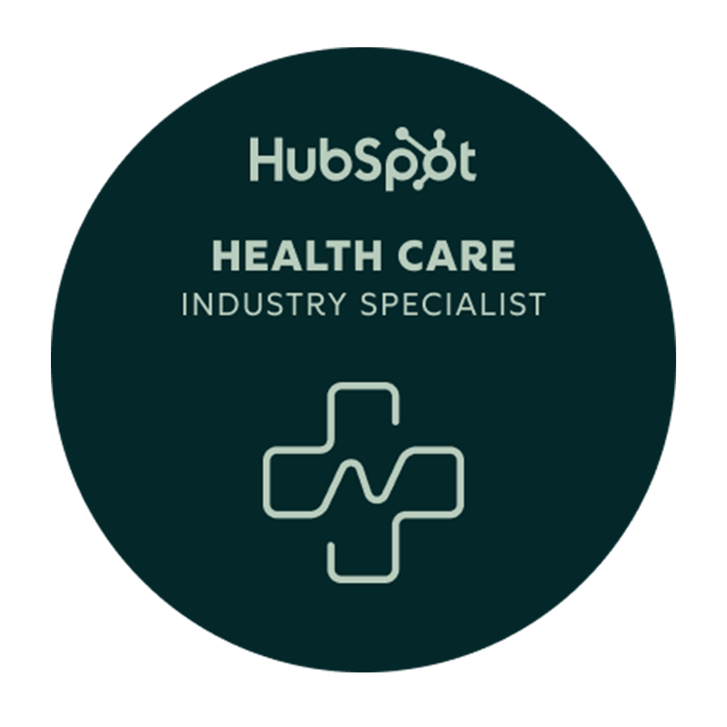HubSpot Software Industry Specialist Badge_HEALTHCARE