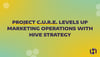 Project C.U.R.E. Levels Up Marketing Operations with HIVE Strategy