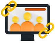 Link Building Icon